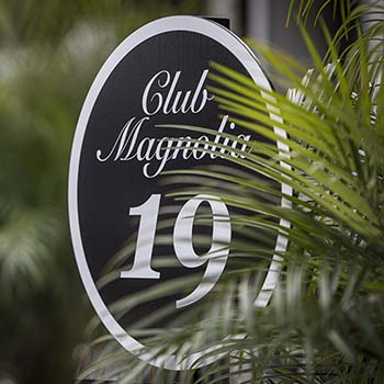 Club Magnolia 19 - After Golf Experience, Wednesday - Sunday, 5 PM - 9 PM, complementary with a Member's full-day pass.